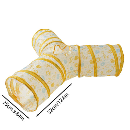 Foldable Cat Tunnel Play Toy
