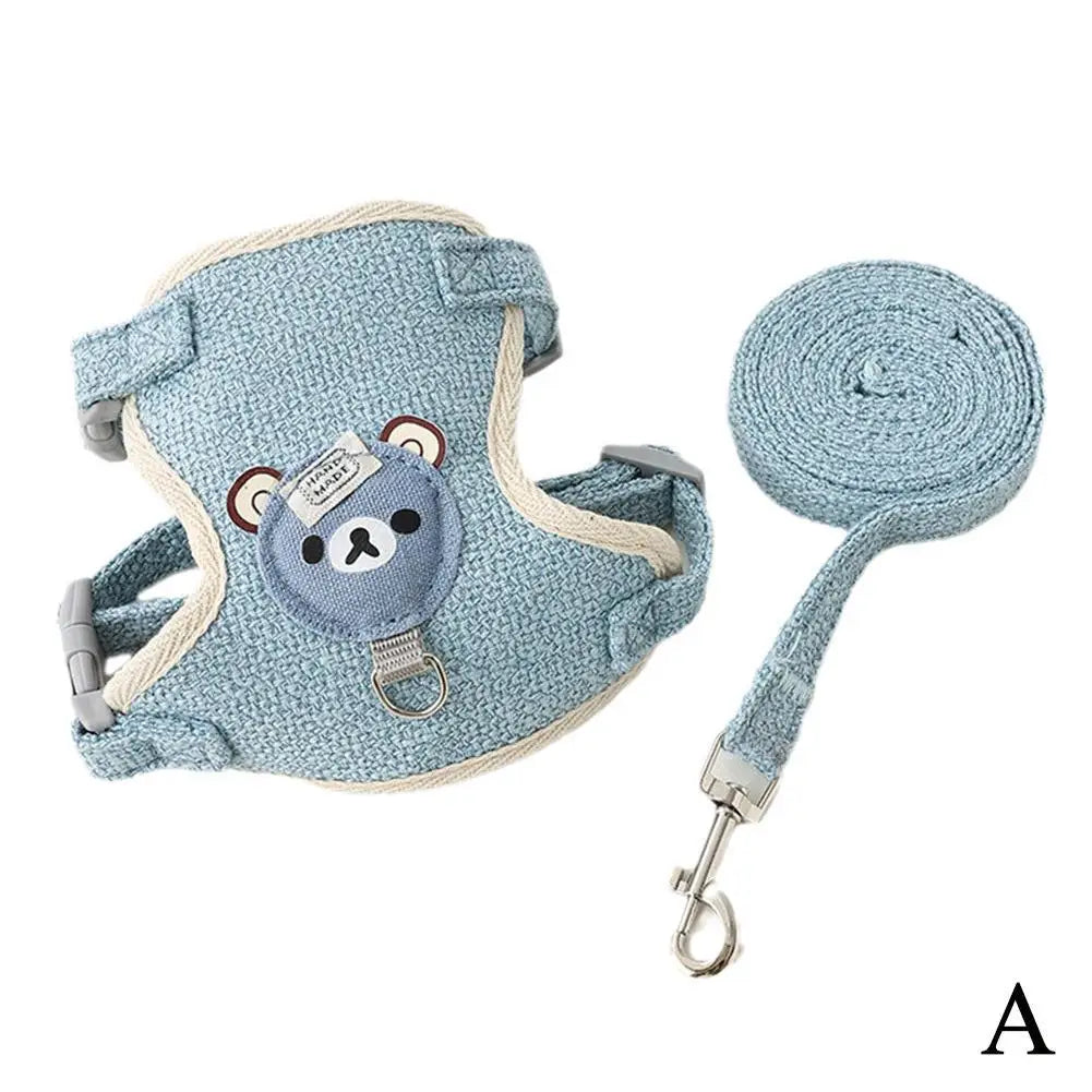 Pet Vest Harness & Leash Set