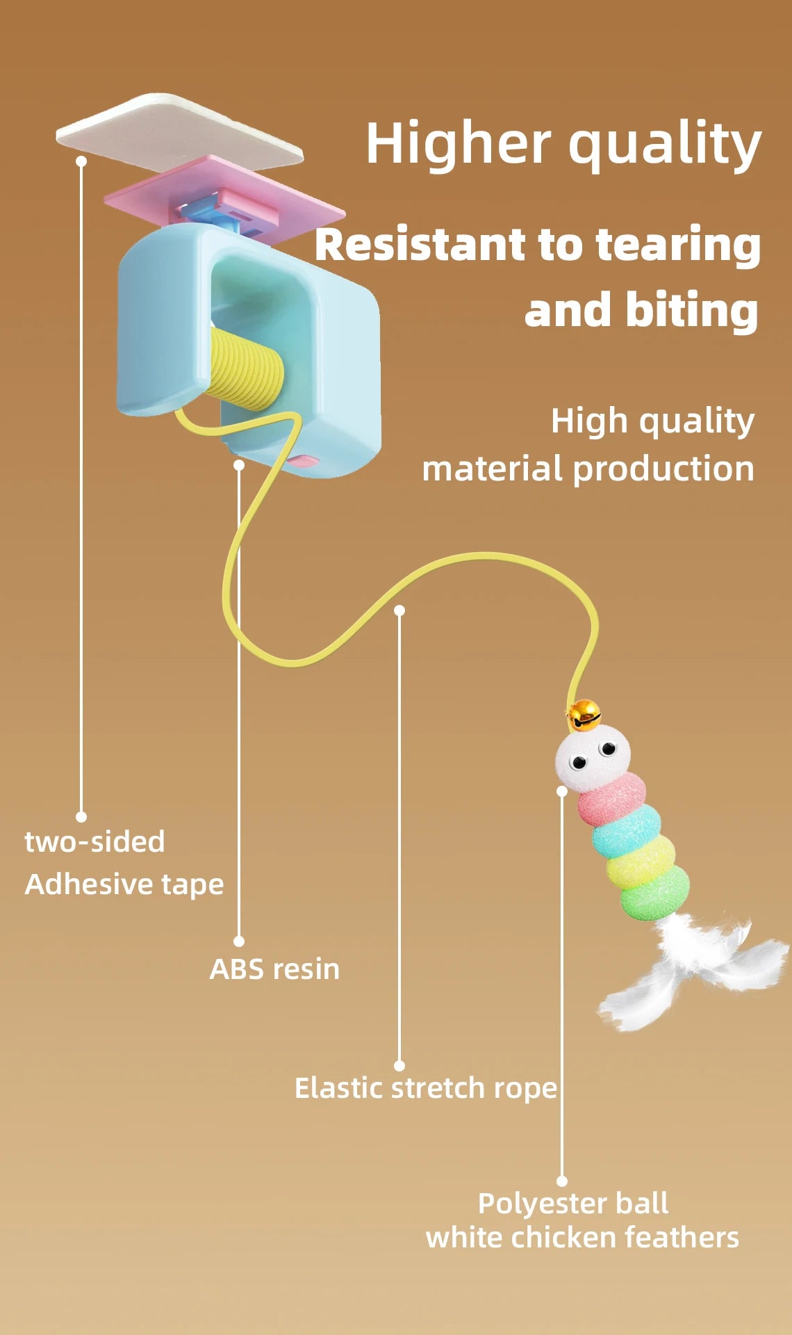 Electric Flying Bird Cat Toy™ – Rechargeable