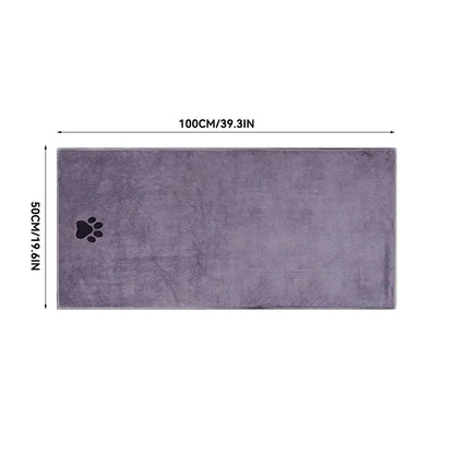 Microfiber Pet Bath Towel™ – 3 Sizes