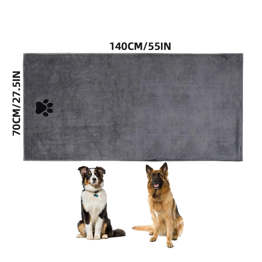 Microfiber Pet Bath Towel™ – 3 Sizes