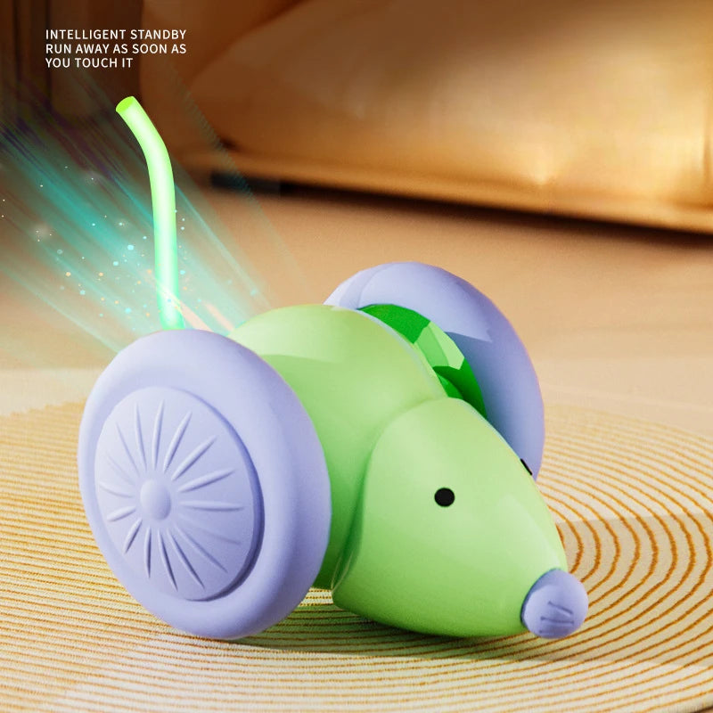 Electric Mouse Car Cat Toy