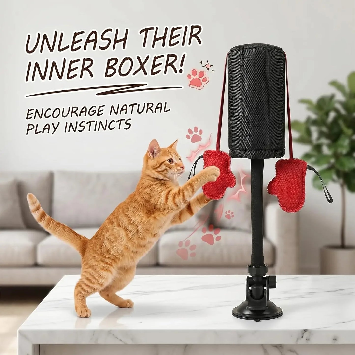 Paw Punch Cat Boxing Toy