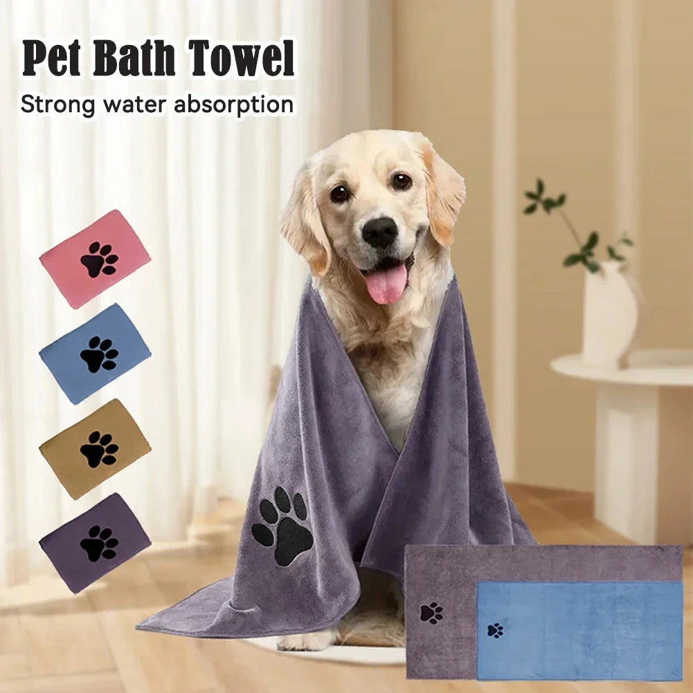 Microfiber Pet Bath Towel™ – 3 Sizes