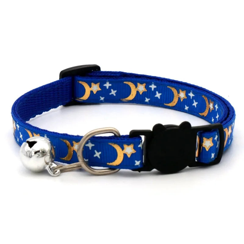 Colorful Pet Collar with Bell