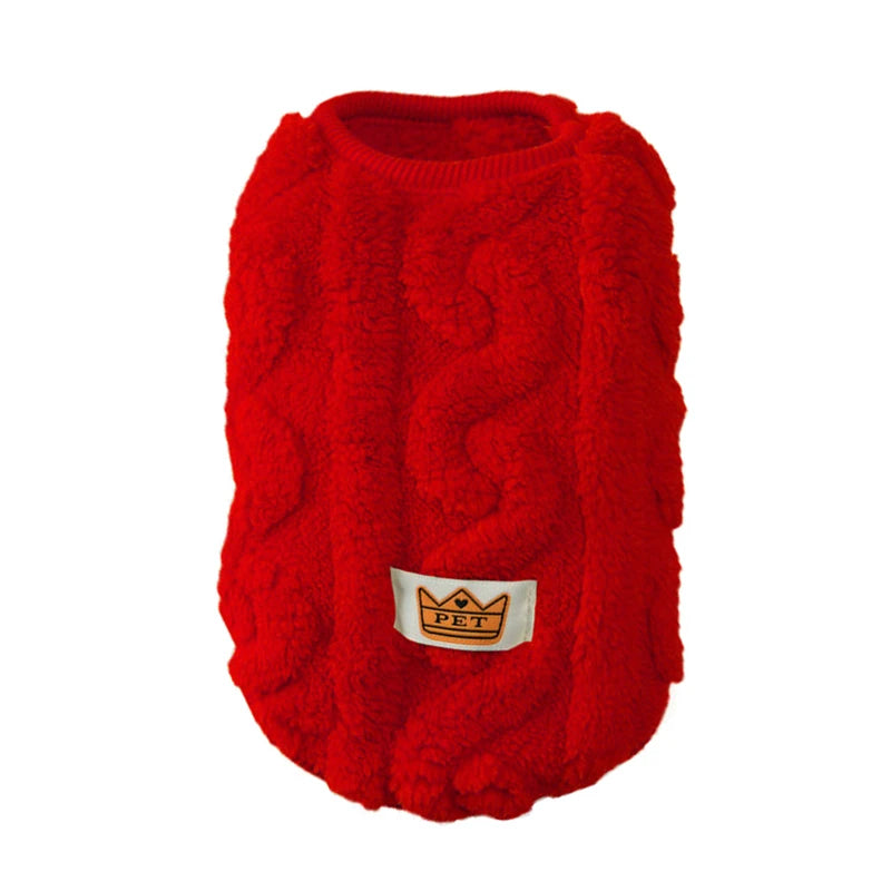 Cat & Dog Fleece Sweater