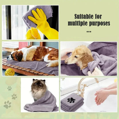 Microfiber Pet Bath Towel™ – 3 Sizes