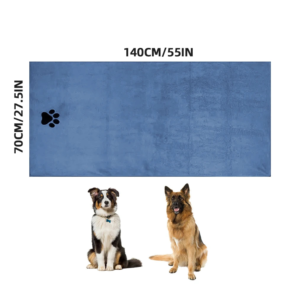 Microfiber Pet Bath Towel™ – 3 Sizes
