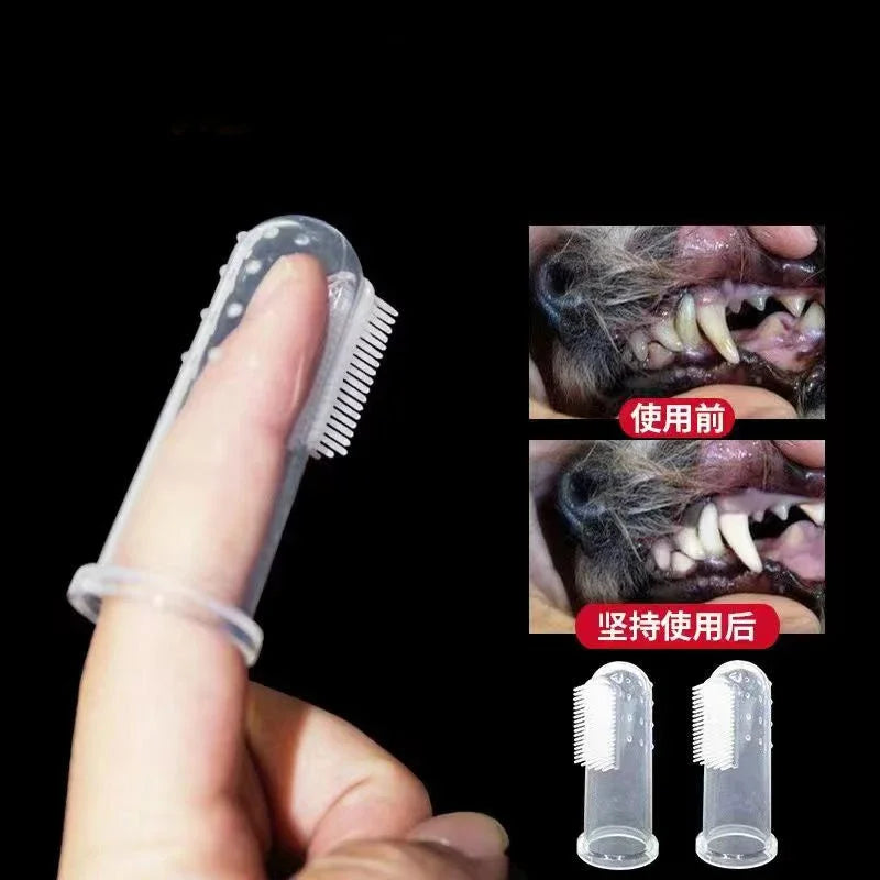 Pet Silicone Finger Toothbrush™