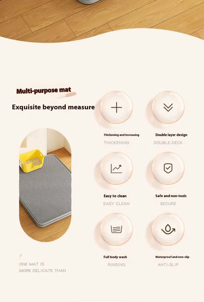 2-Layer Cat Litter Trapping Mat