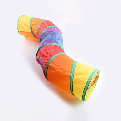 Foldable Cat Tunnel Play Toy