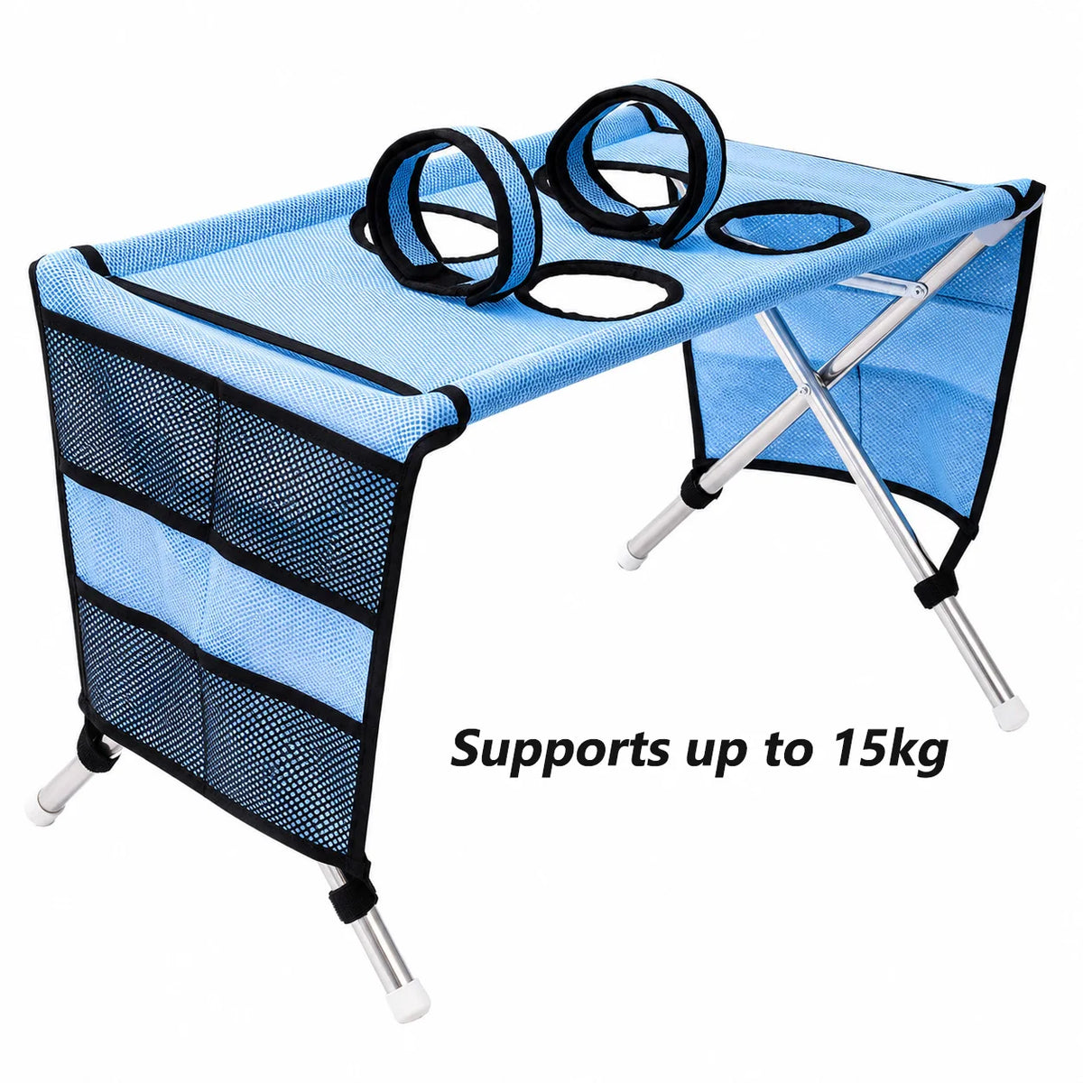 AYLO Premium 8-Hole Foldable Pet Grooming Hammock Station
