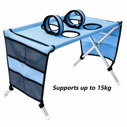 AYLO Premium 8-Hole Foldable Pet Grooming Hammock Station