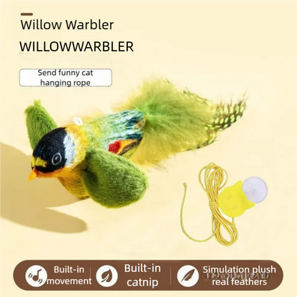 Electric Chirping Bird Cat Toy