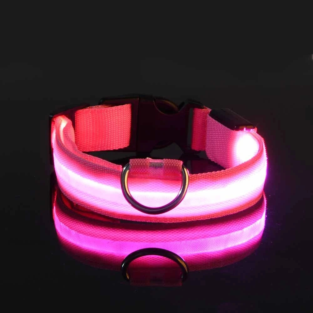 LED Glow Dog Collar & Leash