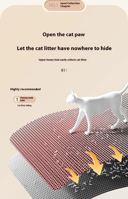 2-Layer Cat Litter Trapping Mat