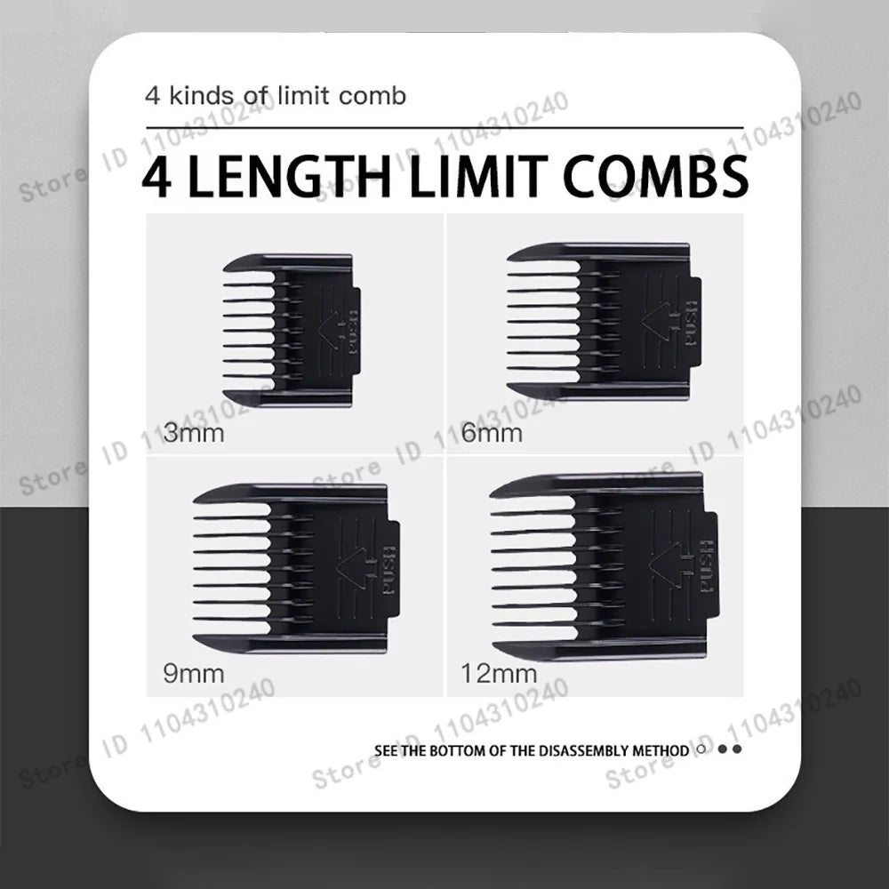 LuxeTrim™ Pro Cordless Pet Clipper – Luxury Salon-Grade Grooming Kit for Dogs, Cats & Rabbits | Rechargeable & Ultra-Quiet