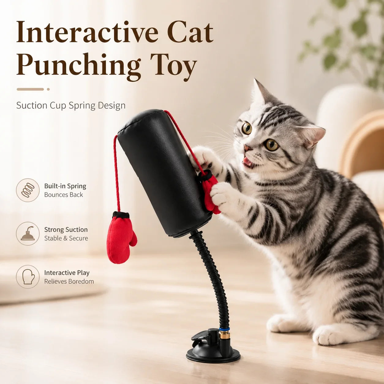 Paw Punch Cat Boxing Toy