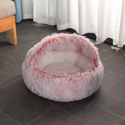 Plush Cat & Dog Bed