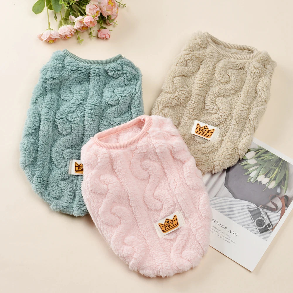 Cat & Dog Fleece Sweater