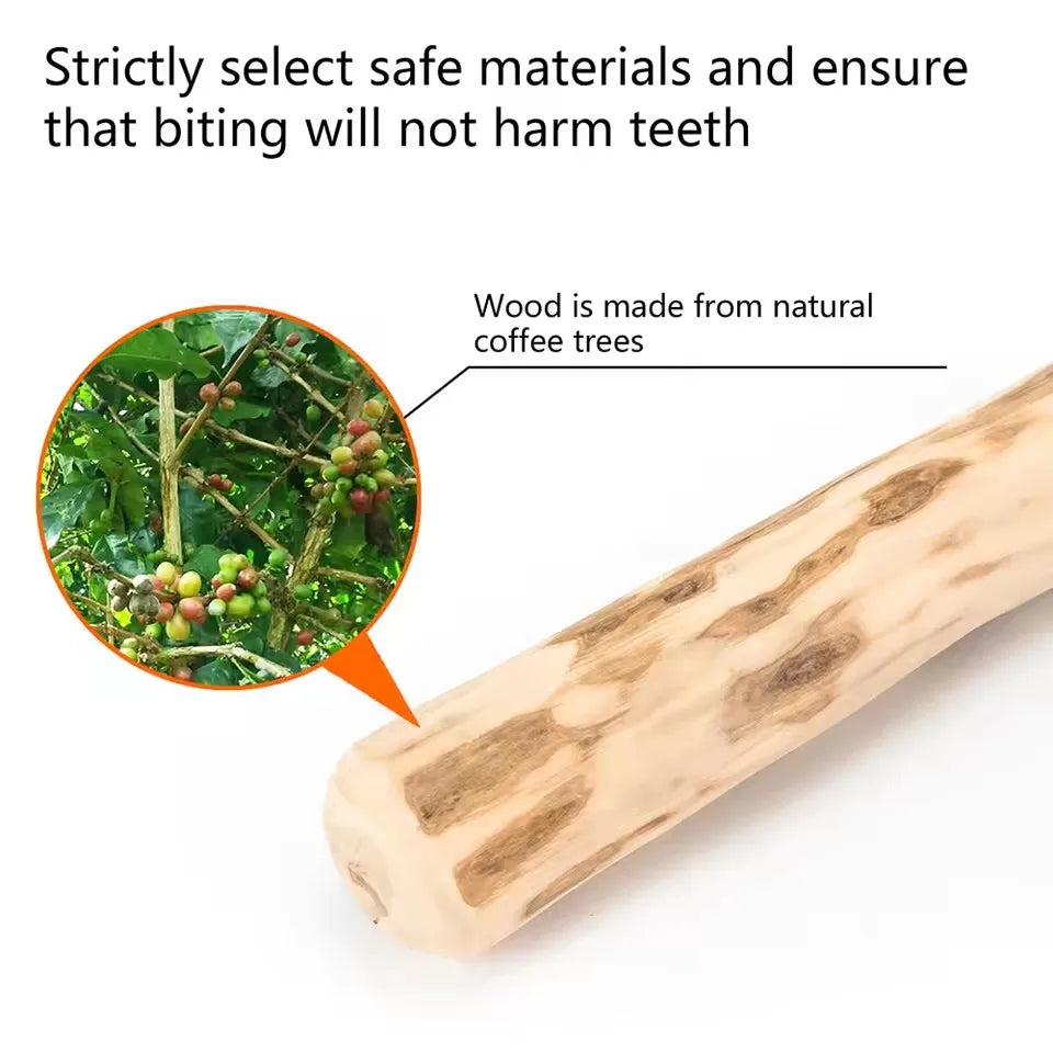Coffee Wood Dog Chew Stick