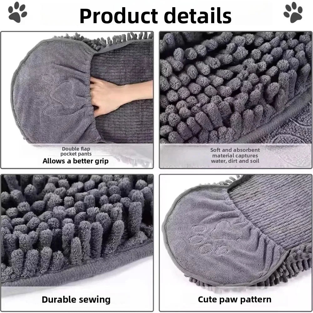 Super Absorbent Pet Bath Towel