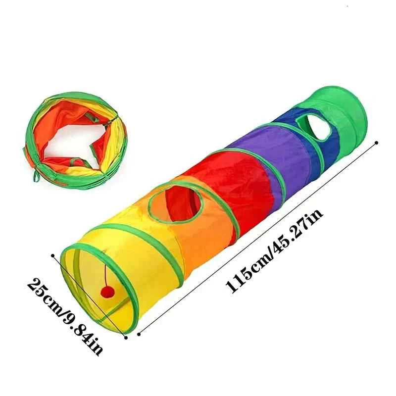 Foldable Cat Tunnel Play Toy