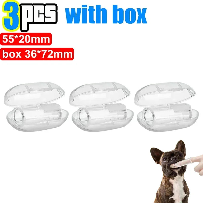 Pet Silicone Finger Toothbrush™