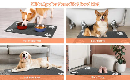 Pet Feeding Mat — Waterproof & Non-Slip