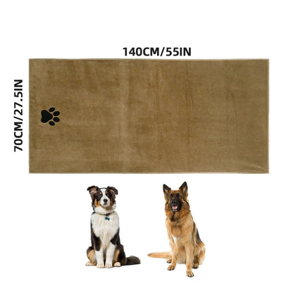 Microfiber Pet Bath Towel™ – 3 Sizes