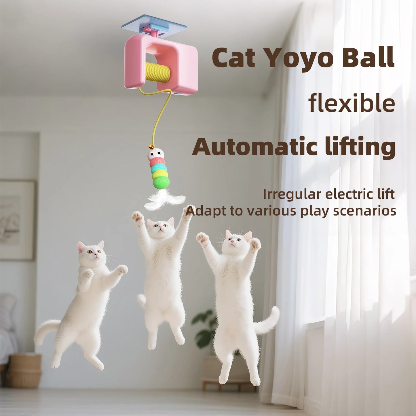 Electric Flying Bird Cat Toy™ – Rechargeable