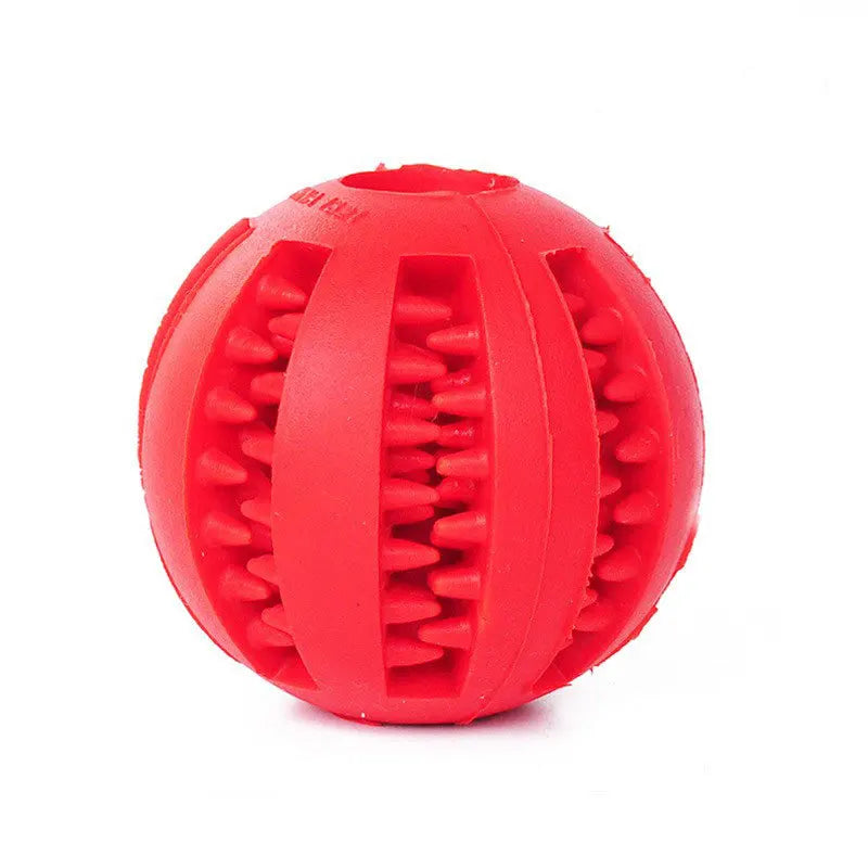 Dog Chew Ball — Treat Feeder & Teeth Cleaner