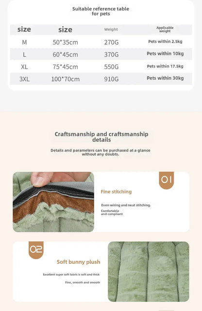 Winter Dog Kennel Mat™ – Removable & Washable