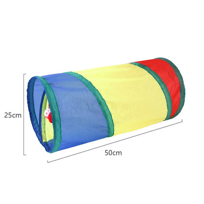 Foldable Cat Tunnel Play Toy