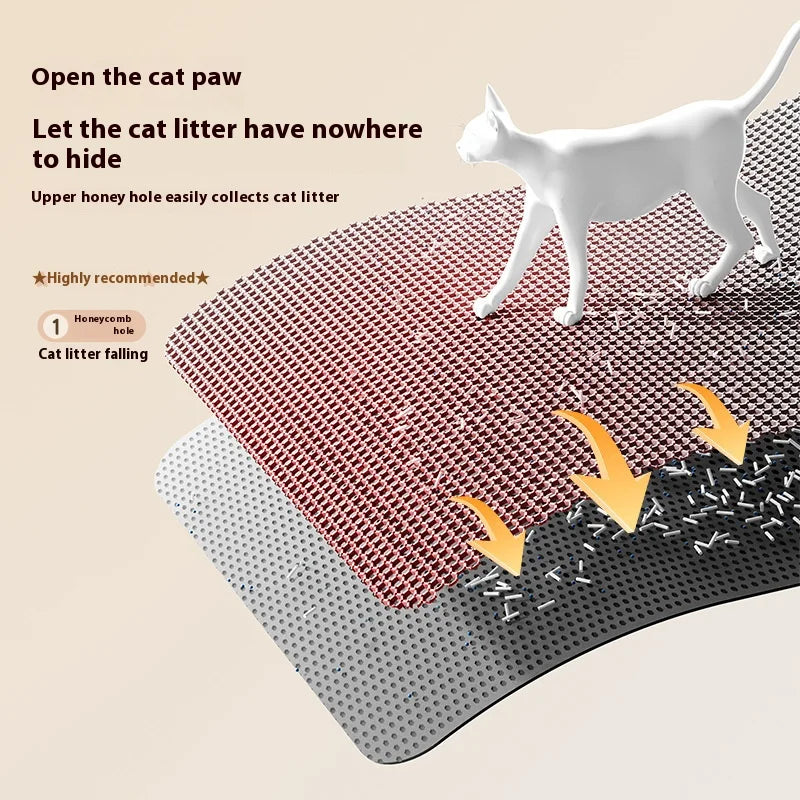 2-Layer Cat Litter Trapping Mat