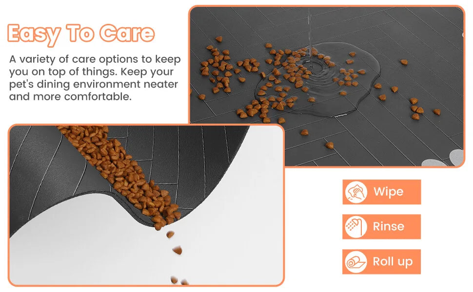 Pet Feeding Mat — Waterproof & Non-Slip