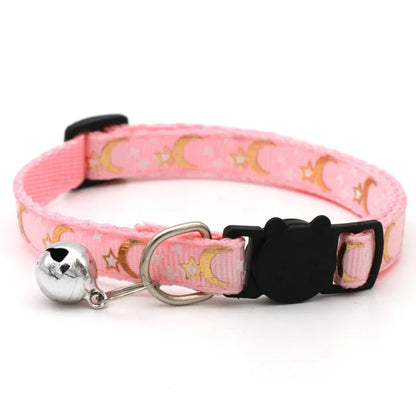 Colorful Pet Collar with Bell