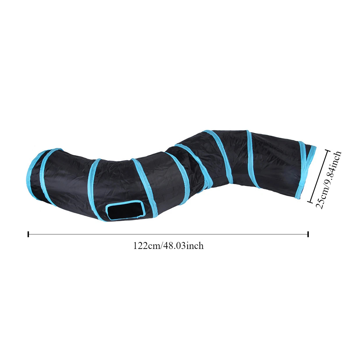 Foldable Cat Tunnel Play Toy
