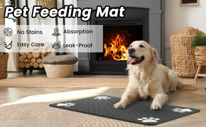 Pet Feeding Mat — Waterproof & Non-Slip