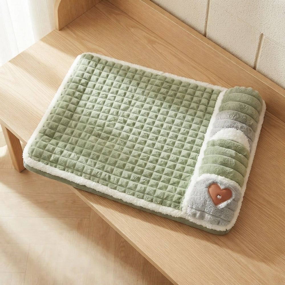 Winter Dog Kennel Mat™ – Removable & Washable