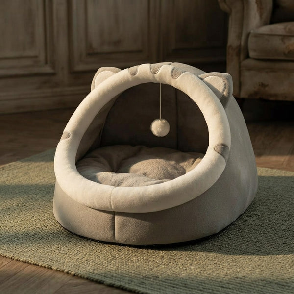 Kitten Cave Bed™ – Warm Tent House