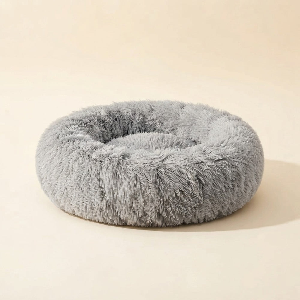 Plush Faux Fur Cat Bed