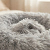 Plush Faux Fur Cat Bed